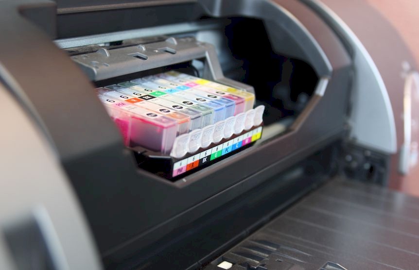 Réparation imprimantes - Changement des cartouches