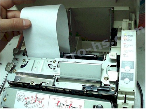 Imprimante EPSON TM-U950 ou TM-H6000 Test d impression ticket et journal